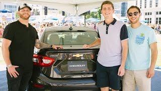 #ChevyCMA: Luke Bryan Car Karaoke with Jon Langston at CMA Fest