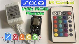 How TO Connect IR 24 Key Remote Control With WLED And ESP8266