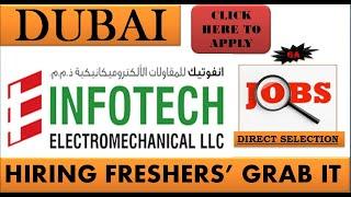 DUBAI JOBS 2021 || INFOTECH || REPUTED COMPANY || URGENT REQUIREMENTS || REASONABLE SALARY || GA||