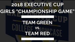 Girls Championship Game Team Red vs. Team Green - 2018 Executive Cup College Soccer Showcase