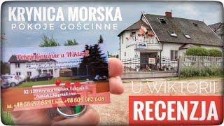 Pokoje gościnne "U Wiktorii" Krynica Morska, ul. Łąkowa 8 - polecam nocleg w tym miejscu