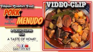 SAVOR THE FLAVORS: ULTIMATE PORK MENUDO | VIDEO-CLIP