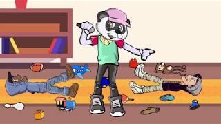 Clean Up Song | Pj Panda Nursery Rhymes & Kids Songs | The Clean Up Song Trap Remix | Rap | Hip Hop