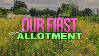 My new allotment plot 🪴| Clearing the plot | overgrown allotment | allotment gardening for beginners