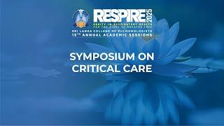 Symposium 05 -  Critical Care