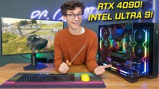 The MOST POWERFUL Gaming PC Build Ever?!  Intel Core Ultra 9 285K, RTX 4090, Gameplay Benchmarks!