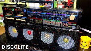 DISCOLITE Boombox Restoration and Bluetooth Mod
