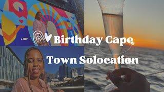 Birthday Cape Town Solocation | Solo travel | Vlog