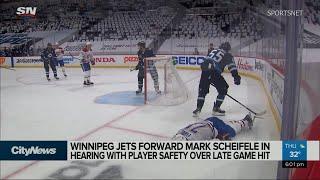 Winnipeg Jets Mark Scheifele to face discipline for game 1 hit