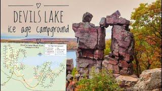 Devils Lake Ice Age Campground tour