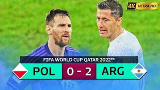 MESSI ANGRY WITH LEWANDOWSKI, ARGENTINA BEATS POLAND THANKS TO ALVAREZ & ALLISTER IN WORLD CUP