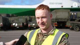 700 British military vehicles sailed from the terminal in the Port of Gdańsk