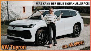 VW Tayron im Test (2025) Das kann der NEUE Tiguan Allspace! Review | Preis | Kofferraum | 7-Sitzer