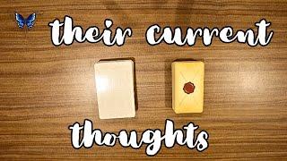 ️‍️‍🩹 WHAT ARE THEIR CURRENT THOUGHTS ABOUT YOU?  Timeless Tarot Reading 