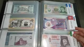 Toda mi colección de billetes del mundo - all my world banknote collection