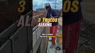 IMPERDIBLES  3 TRUCOS de Albañil