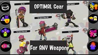 How to make OPTIMAL gear for ANY weapon in Splatoon 3