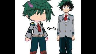 I do deku with his true colors// mha x gacha
