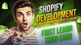 Shopify Store Development Course & Digital Marketing Basic To Advance | AR Commercify