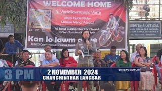 DD News Mizoram - Chanchinthar Langsar | 2 November 2024 | 3 PM