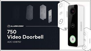 Introducing the Alarm.com 750 Video Doorbell