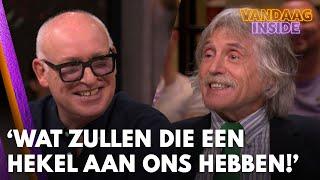 René lacht om Gouden Televizier-Ring Gala: 'Wat zullen die mensen toch een hekel aan ons hebben!'