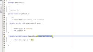Java Validation: Length Check Tutorial (Part 1)