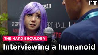 Interviewing a humanoid