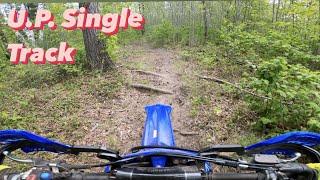 2022 Yamaha YZ250FX Rides Porterfield Lake Single Track!