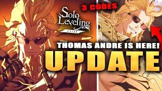 3 NEW CODES & 100 FREE SUMMONS! THOMAS ANDRE IS GODLY & SO MUCH MORE! (Solo Leveling Arise)