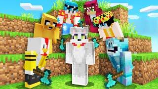 Minecraft: ACENIX vs 6 ASESINOS ️MINECRAFT SPEEDRUN con LOS COMPAS