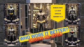 New Boring Toys BAT ARSENAL ARMORY v2.0 1/12 Unboxing & REVIEW #dc #batman #arsenal #thedarkknight