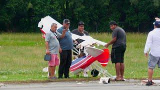 Brand New CubCrafters Carbon Cub FX-3 200cc CRASHED- Too slow down wind or elevator failure-flutter?