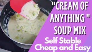 18 Cans of Condensed "Cream Of" Soup for Under $6 in Under 10 Minutes | Easy and Shelf Stable