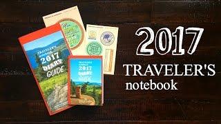 2017 Traveler's Notebook Monthly Diary