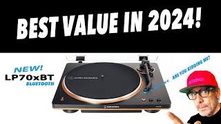 AUDIO-TECHNICA LP70xBT IS THE  BEST VALUE TURNTABLE THIS YEAR!!!