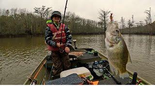 Catching Crappie with My Grandson late November