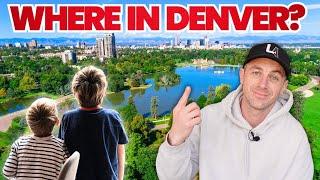 TOP 5 BEST Places to Live in DENVER COLORADO - For Families