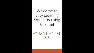 Athar Hashmi Sir Channel Navigation #shorts
