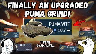 The ULTIMATE Grind for Top Tier FUN Tank!(Puma VJTF) | Moments I'd rather forget...