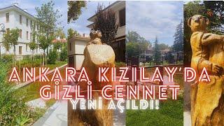 Ankara'nın Kalbinde Saklı Cennet! Kızılay'da Yepyeni Gizli Bir Park Keşfi | Saraçoğlu Mahallesi