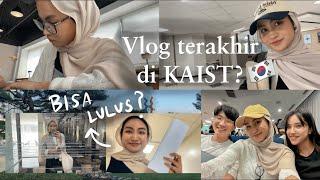 BENTAR LAGI LULUS?   Vlog2 Terakhir jadi Mahasiswa di KAIST.. (daily vlog)