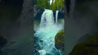 Magnificent waterfall in Southern Oregon! #pnw #waterfalls #nature #beautifuldestinations