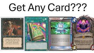 How good is Searching your Deck in Every Card Game?