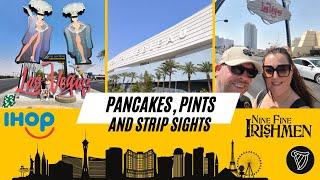 Pancakes, Pints and Strip Sights | Strat | Fontainebleau | Sahara | Las Vegas Vlog part 6