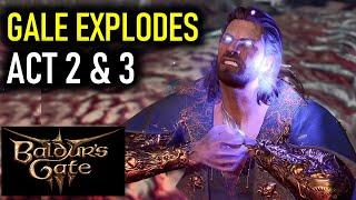 What happens when Gale Explodes (Detonates Orb): Act 2 vs Act 3 | Baldur's Gate 3 (BG3)