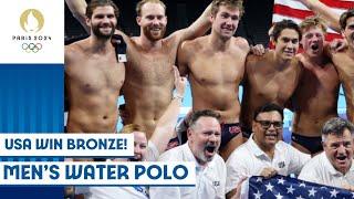 USA  Win Bronze Medal  in Men's Water Polo  | Paris 2024 highlights