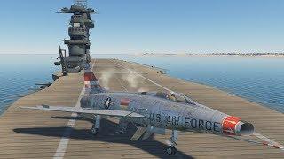 F-100 Carrier Landing, MikeGoesBoom owes me $10