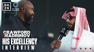 His Excellency Turki Alalshikh Speaks Out On Canelo vs. Crawford, Shakur vs. Zepeda & Riyadh Season