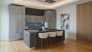 Stunning Contemporary Kitchen in Washington DC: Bauformat German Cabinets & Dekton Countertops